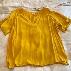 Express yellow shirt